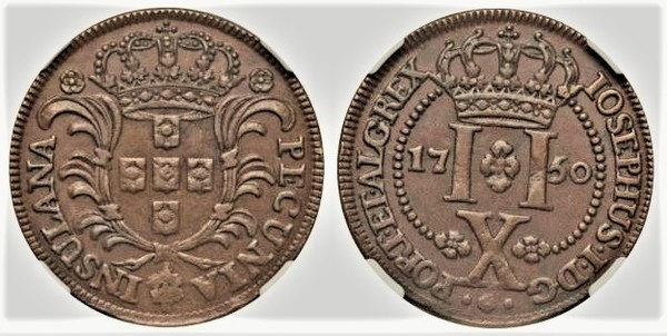 10 réis (Joseph I)