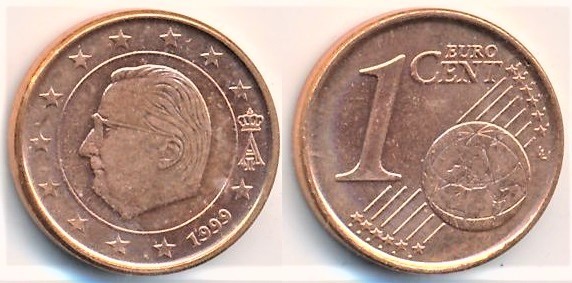 1 euro cent