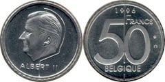 50 francs (Alberto II - Belgique)