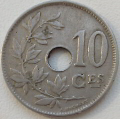 10 centimes (Albert Ier - Belgique)