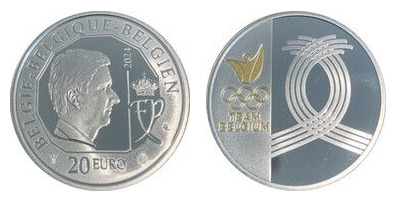 20 euros (équipe olympique belge)