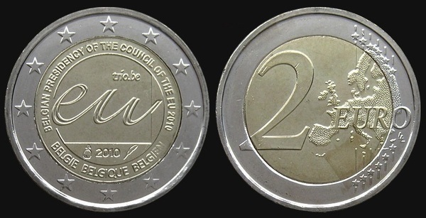 2 euro (Présidence belge du Conseil de l'Union européenne)