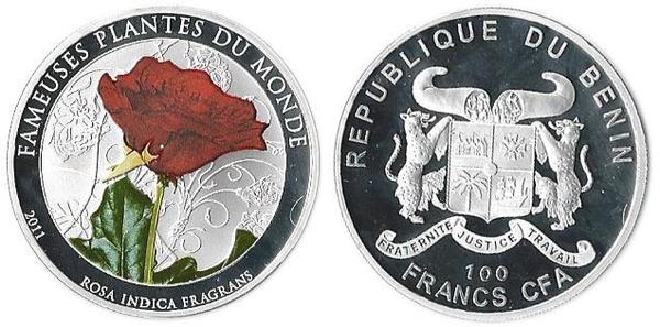 100 francs CFA (Plantes du monde)