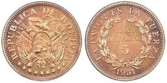 5 bolivianos