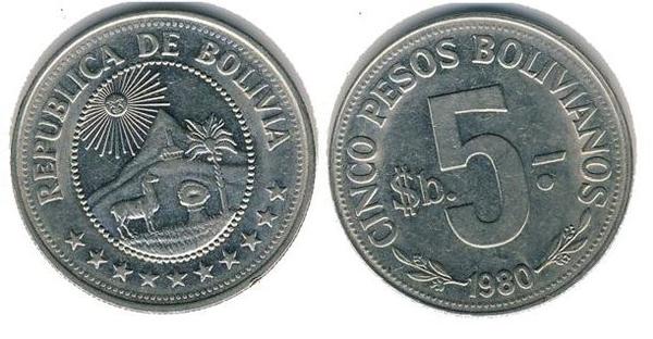 5 pesos