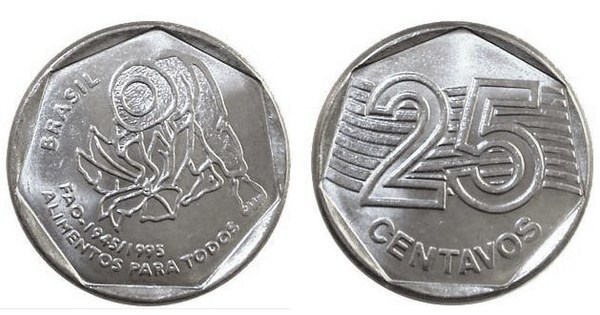 25 centavos (50e anniversaire de la FAO)