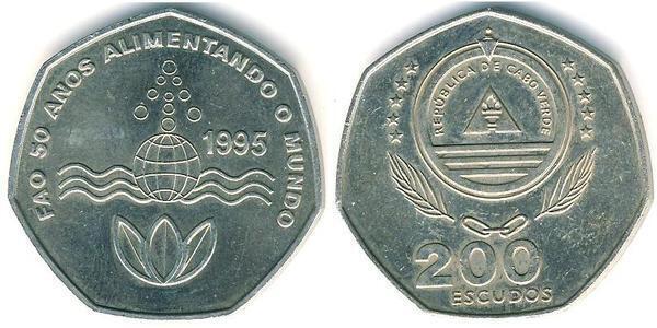 200 escudos (50 Aniversario de la FAO)