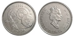 25 cents (Nuevo Milenio-Enero)