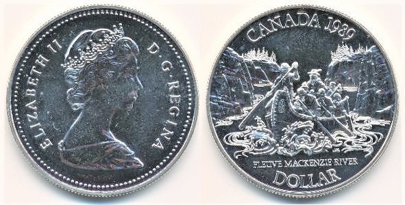 1 dollar (Fleuve Mackenzie)