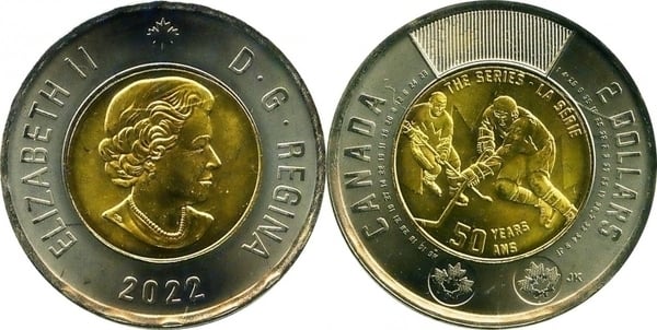 2 dollars (50e anniversaire de la série des sommets)