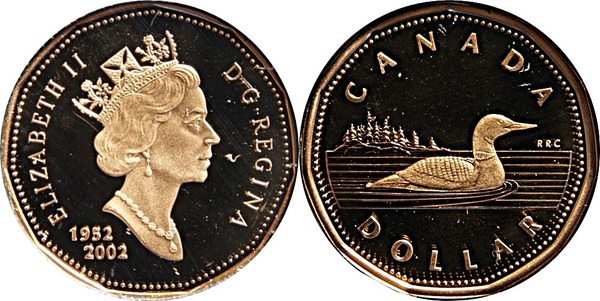 1 dollar (Célébration du jubilé d'or)