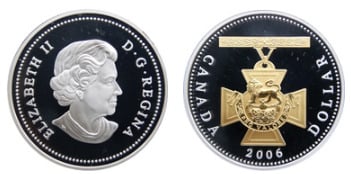 1 dollar (150e anniversaire de la Croix de Victoria)