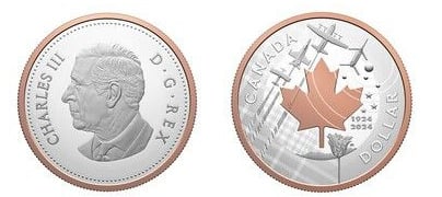 1 dollar (Armée de l'air royale canadienne-Couleur)