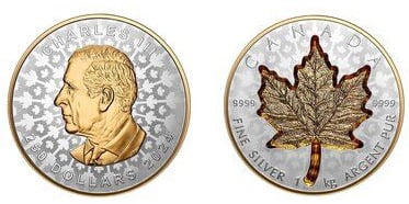 250 dollars (Silver Maple Leaf Super Inclusive)