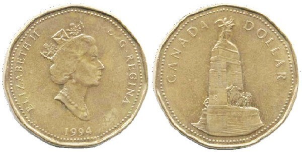 1 dollar (Mémorial national de la guerre)