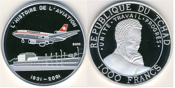 1.000 francs (Histoire de l'aviation)