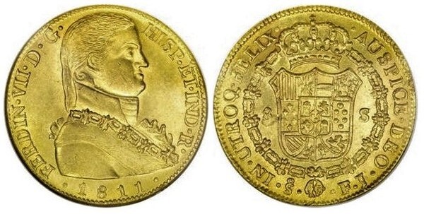 8 escudos (Ferdinand VII)