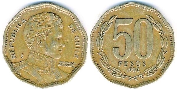 50 pesos