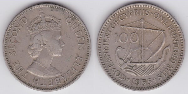 100 mils (Élisabeth II)