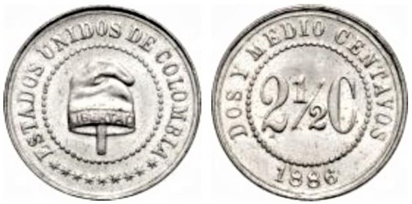 2 1/2 centavos