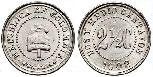 2 1/2 centavos