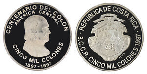 5.000 Colones (Columbus Centenary)