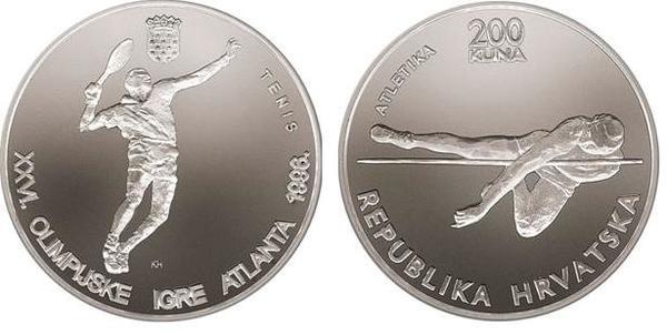 200 kuna (Jeux olympiques-Atlanta 96)