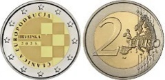 2 euro (Introducción del Euro en Croacia)