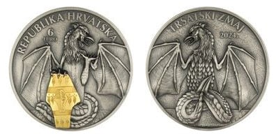 6 euros (dragon de Trsat)