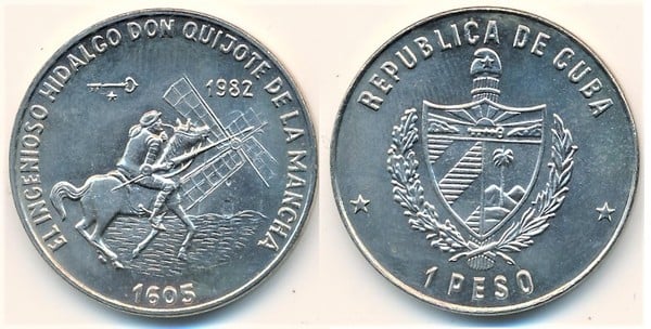 1 peso (L'ingénieux hidalgo Don Quichotte de la Manche)