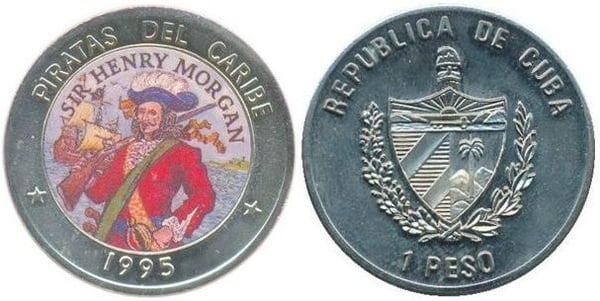 1 peso (Pirates des Caraïbes - Sir Henry Morgan)