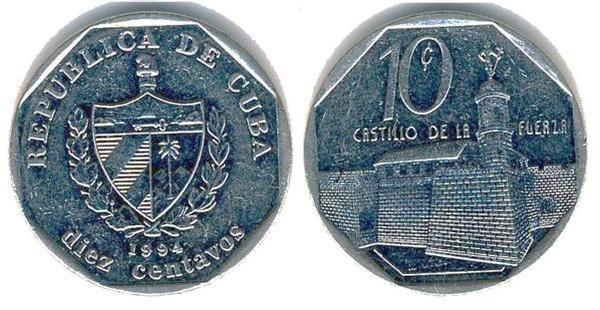 10 centavos (Poids du cabriolet)