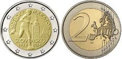 2 euros (100e anniversaire du marathon international de Košice)