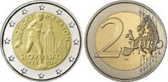 2 euros (100e anniversaire du marathon international de Košice)