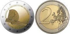 2 euros (250e anniversaire de la bibliothèque nationale et universitaire slovène)