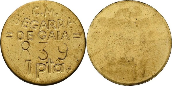 1 peseta (Segarra de Gaia)