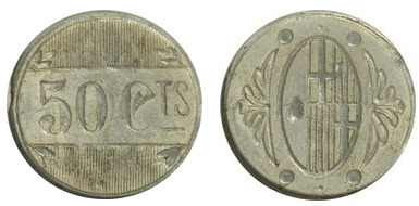 50 centimos  (Ametlla del Vallès)