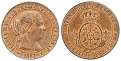 1 centimo de escudo (Isabel II)
