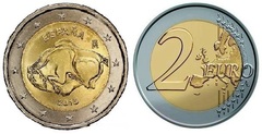 2 euro (Site du patrimoine mondial de l'UNESCO - Grotte d'Altamira)