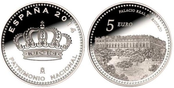 5 euro (Palais royal de Riofrio)