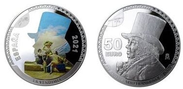 50 euro (275 aniversario del nacimiento de Francisco de Goya)