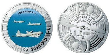 1 1/2 euros (Lockheed P-3)