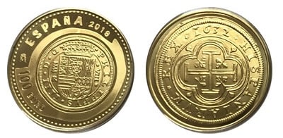 100 euro (8 Escudos de Felipe IV)
