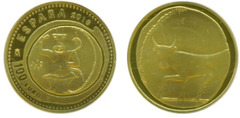 100 euros (Moneda fenicia e ibérica)
