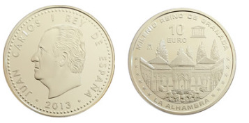 10 euros (Milenio del Reino de Granada)