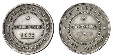 10 reales (Révolution cantonale)