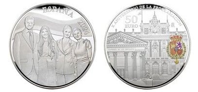 50 euros (10e anniversaire de la proclamation de Felipe VI)