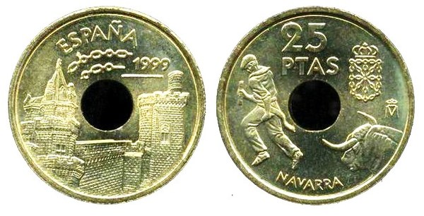 25 pesetas (Navarra)