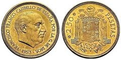 2,50 pesetas (Francisco Franco)