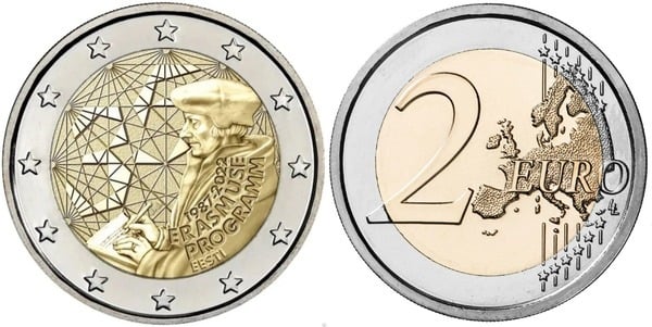 2 euro (35 Aniversario del Programa Erasmus)